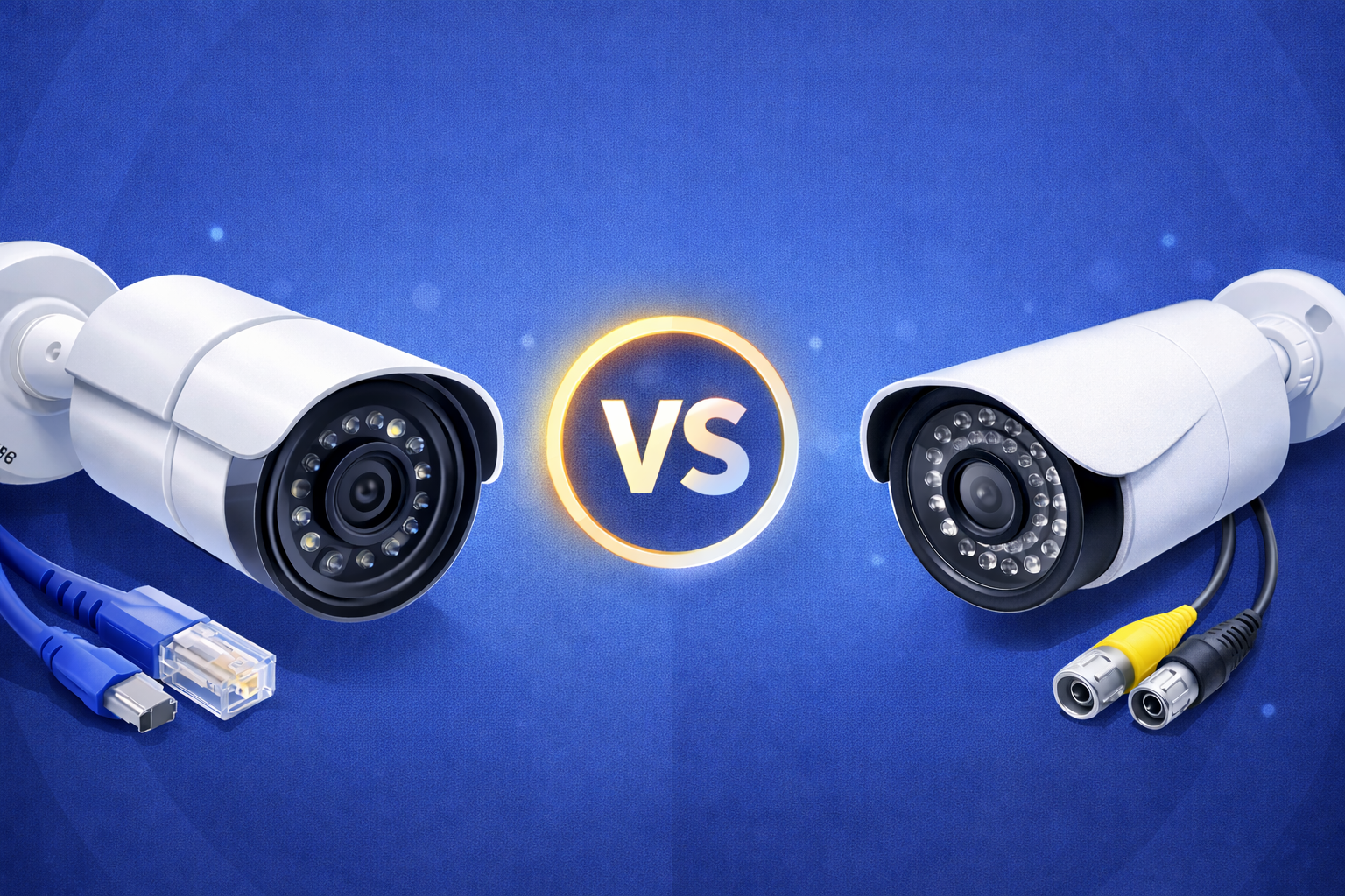مقایسه دوربین‌های IP و AHD